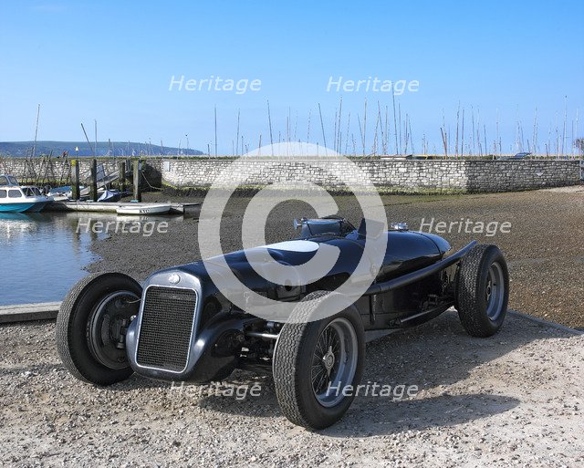 1936 Delage ERA Artist: Unknown.