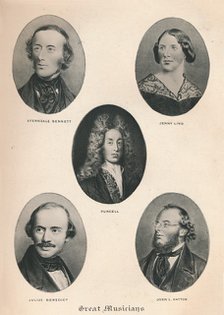 'Great Musicians - Plate V.', 1895. Artist: Unknown.
