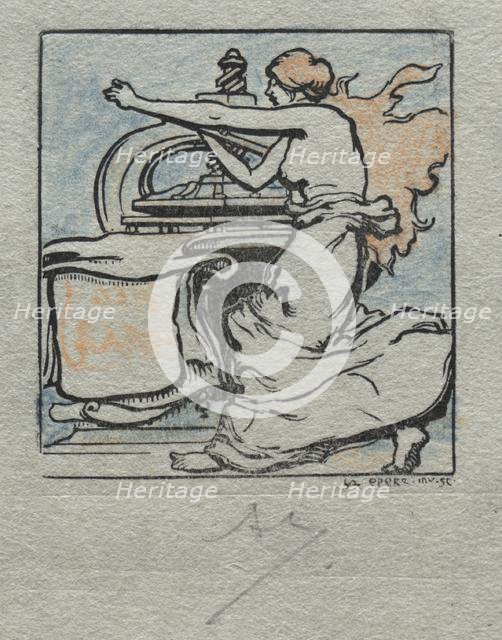 The Printer. Creator: Auguste Louis Lepère (French, 1849-1918).