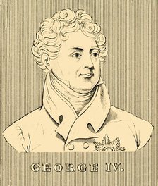 'George IV', (1762-1830), 1830. Creator: Unknown.