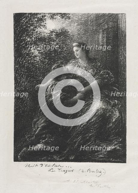 Duet of the Trojans, 1894. Creator: Henri Fantin-Latour (French, 1836-1904).