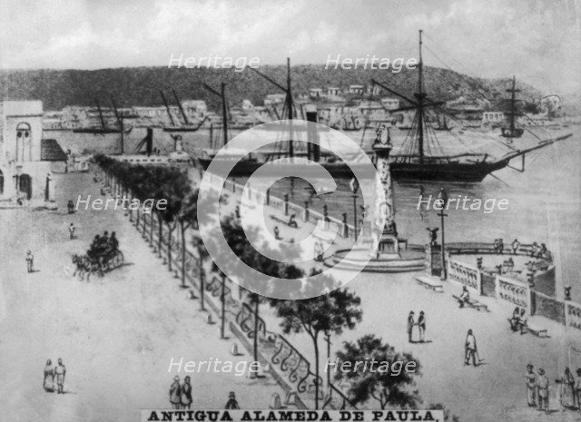 Avenue the  Paula, (18th century), 1920s. Artist: Unknown