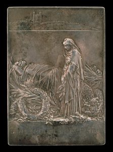 France Mourning the President of the Republic [reverse], 1894. Creator: Louis Oscar Roty.