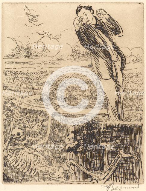 Vertigo (Le vertige), 1900. Creator: Paul Albert Besnard.