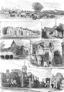 The Bath and West of England Agricultural Show at Tunbridge Wells, 1881. Creator: Unknown.