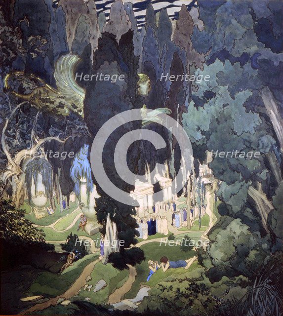 'Elysium', 1906.  Artist: Leon Bakst