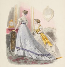 Bow-Bells, Paris Fashions, 1867. Creator: Unknown.