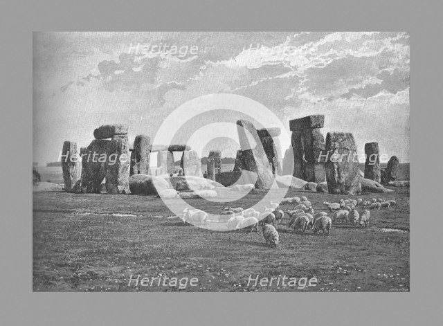 Stonehenge, c1900. Artist: Frith & Co.