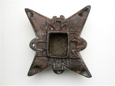 Lamp in Form of Four-Pointed Star, Egypt, Coptic Period (4th-7th century AD). Creator: Unknown.