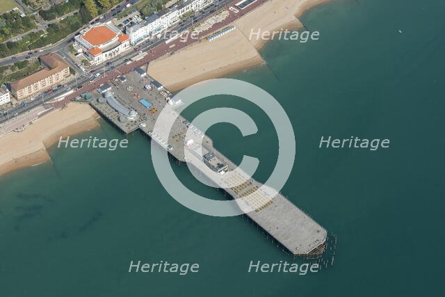 Hastings Pier, East Sussex, 2020. Creator: Damian Grady.