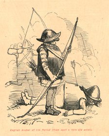 'English Archer of the Period (from such a rare old print)', 1897.  Creator: John Leech.