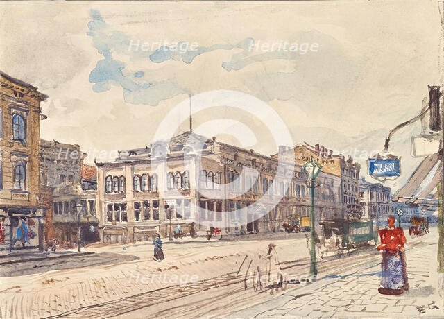 Schwender's Colosseum, around 1897. Creator: Ernst Graner.