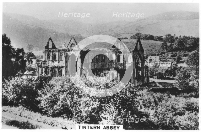 Tintern Abbey, Monmouthshire, Wales, 1937. Artist: Unknown
