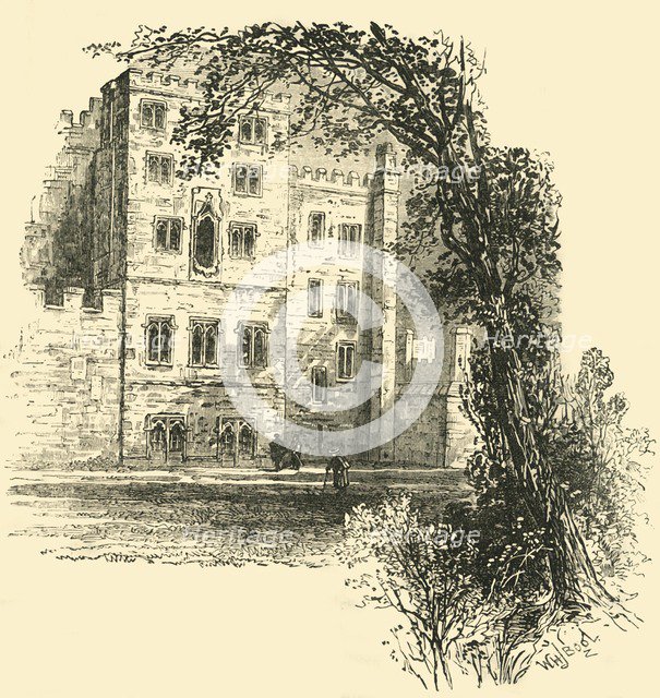 'The Lollards' Tower, Lambeth Palace', (c1878). Creator: Unknown.