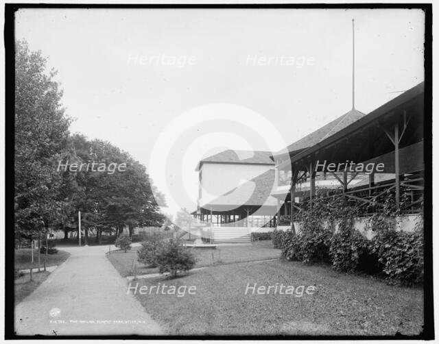 The Pavilion, Summit Park, Utica i.e. Oriskany, N.Y., c1905. Creator: Unknown.