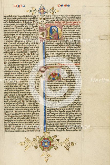 Initial N: A Prophet, about 1450. Creator: Circle of Stefan Lochner.