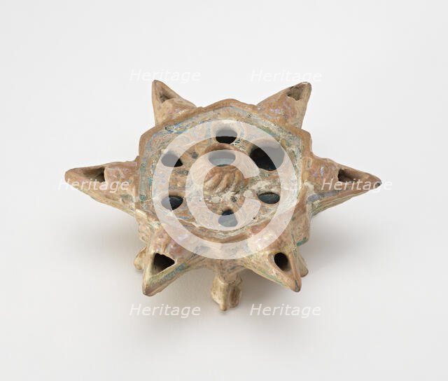 Lamp, Ayyubid period, 12th-13th century. Creator: Unknown.