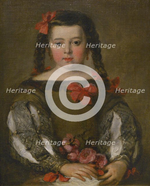 Portrait of a Young Girl, c1660.  Creator: Jose Antolinez.