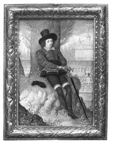 Portrait of a young man, c1590-1595, (1896).Artist: Isaac Oliver I