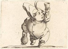 The Drinker, Front View, c. 1622. Creator: Jacques Callot.