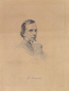 George Richmond - Self-portrait, 1850-70. Creator: William Holl.