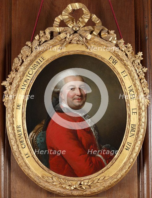 Portrait of Robert Benêt de Montcarville (1698-1771), ca 1770.