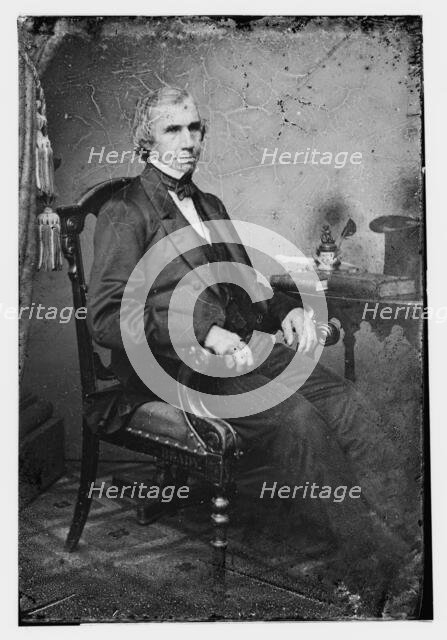 Elijah Babbitt of Pennsylvania, between 1855 and 1865. Creator: Unknown.