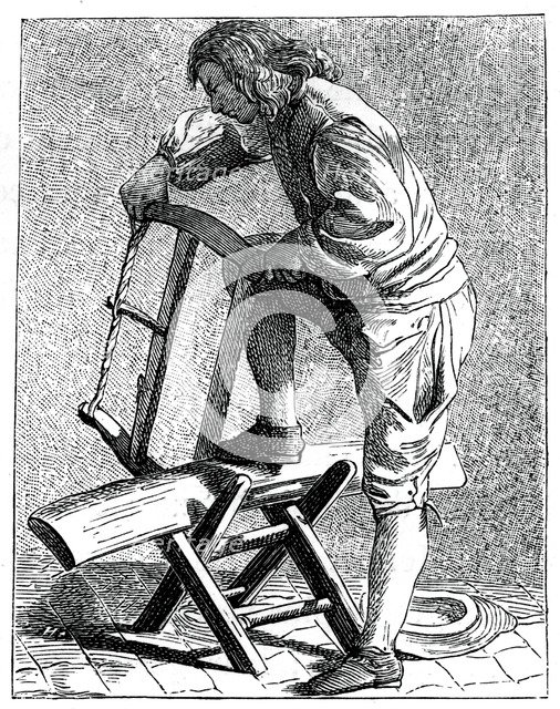 A Wood Cutter, 1737-1742.Artist: Bouchardon