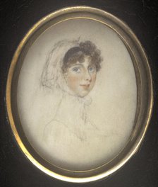 Portrait of a lady, 1820. Creator: Unknown.