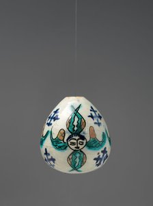 Egg-Shaped Ornament, Armenian, mid-18th century. Creator: Unknown.