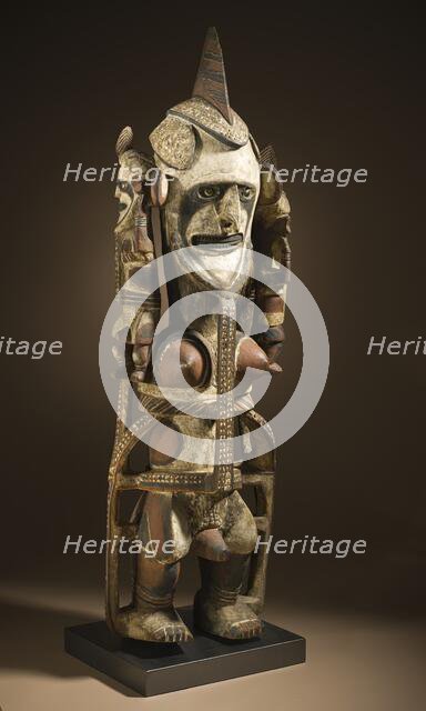 Memorial Figure (uli, selambungin lorong type) (image 1 of 2), c.1900. Creator: Unknown.