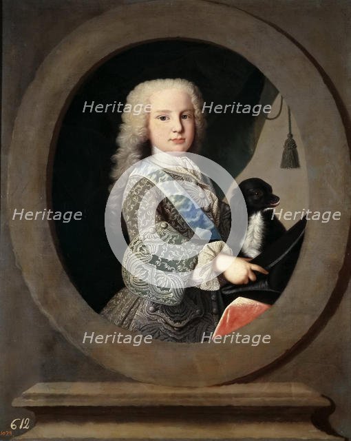 Luis Antonio Jaime of Spain (1727-1785), the Cardinal Infante, 1731. Creator: Ranc, Jean (1674-1735).