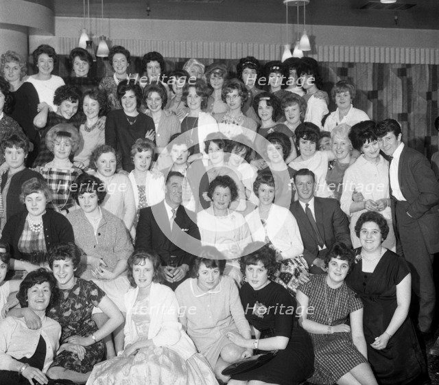 Women from the ICI Doncaster plant at a social gathering, South Yorkshire 1962. Artist: Michael Walters