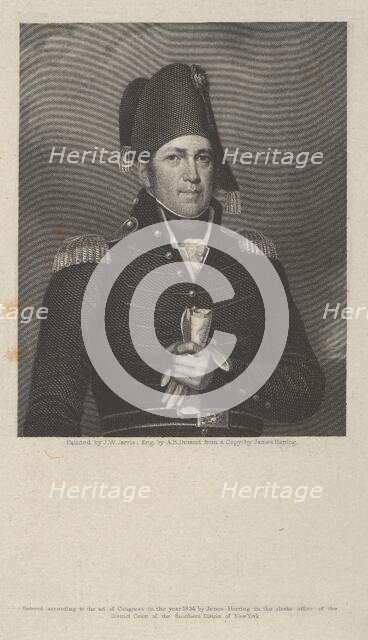 Jacob Brown, 1834. Creator: Asher Brown Durand.