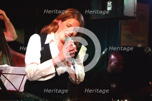 Clare Teal, Pizza Express, London, 2004. Artist: Brian O'Connor