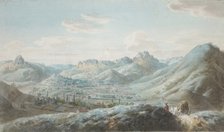 View of the Taraktash Mountain Range In Crimean Mountains, 1810s. Artist: Geissler, Christian Gottfried Heinrich (1770-1844)