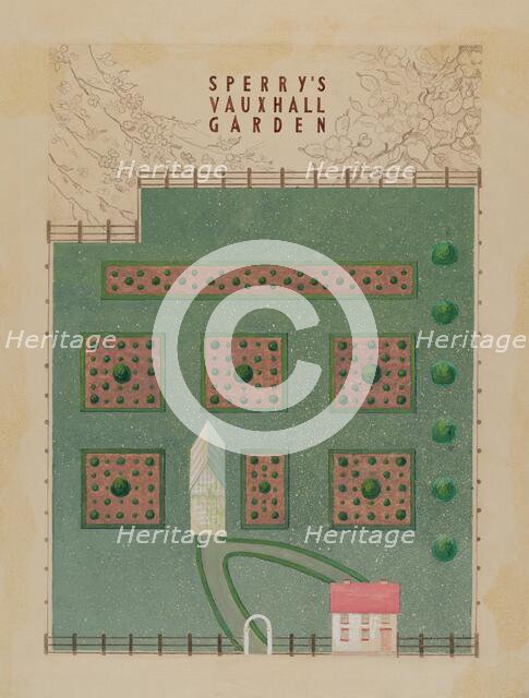 Sperry Gardens, c. 1936. Creator: George Stonehill.