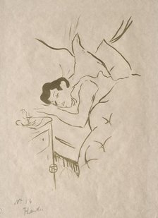 Les Vieilles histoires: Ta Bouche, 1893. Creator: Henri de Toulouse-Lautrec (French, 1864-1901).