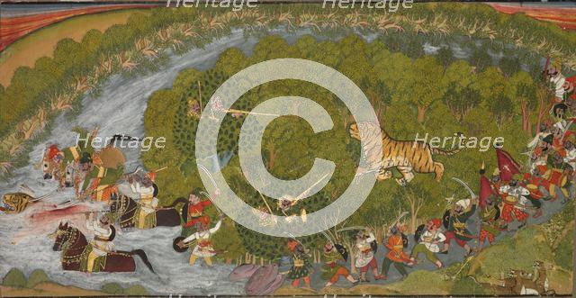 Tiger Hunt, c. 1800. Creator: Unknown.