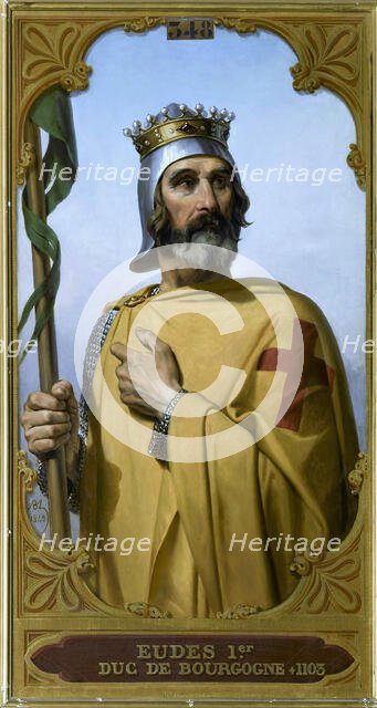 Duke Odo I of Burgundy (1060-1102), called Borel, 1843. Creator: Blondel, Merry-Joseph (1781-1853).