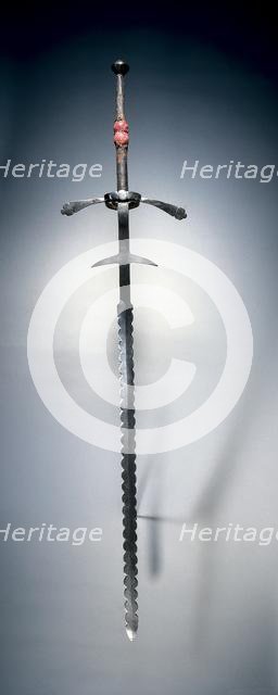 Two-Handed Sword, 1550-1600. Creator: Unknown.
