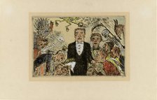 Les Péchés Capitaux (The Deadly Sins), 1888-1904. Creator: Ensor, James (1860-1949).