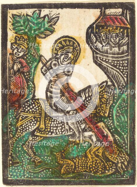 Saint George, 1470/1480. Creator: Workshop of the Master of the Aachen Madonna.