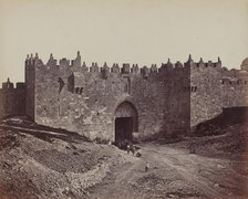 Porte de Damas, 1857. Creator: James Robertson.