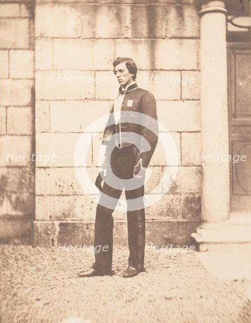 Portrait of a Man in Military Regalia, ca. 1859. Creator: Horatio Ross.