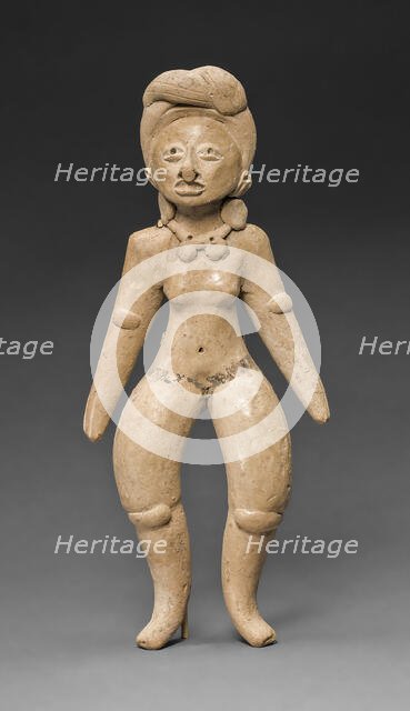 Female Figurine, A.D. 800/1400. Creator: Unknown.