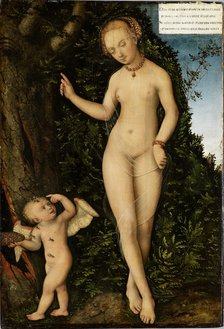 Venus with Cupid the Honey Thief, ca 1537.