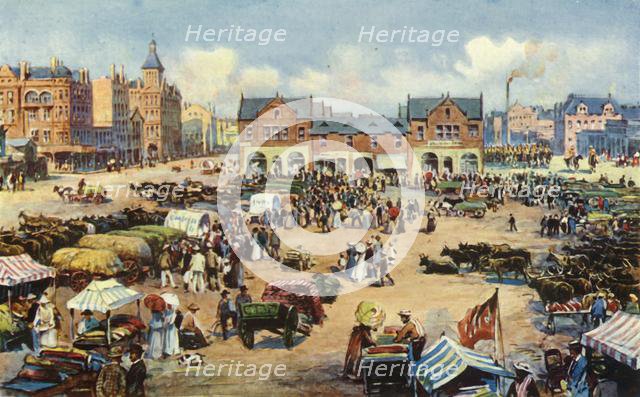 'Market Square, Johannesburg', 1901. Creator: Unknown.