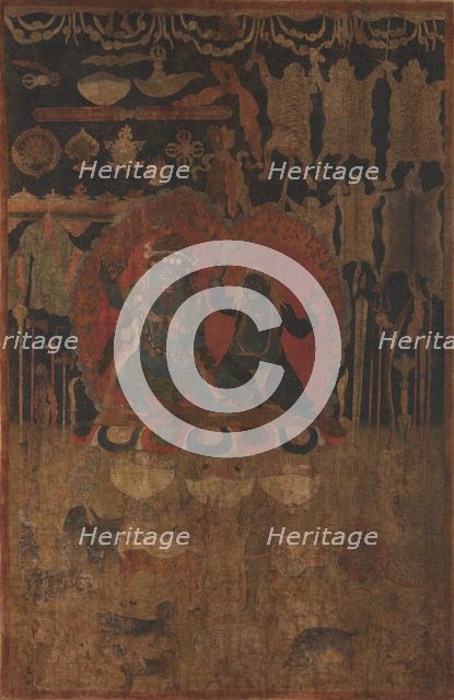 Offerings to Wrathful Deities, late 16th-17th century. Creator: Unknown.