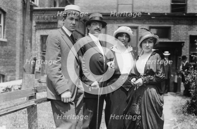 Tarrytown, I. Goldstein, A. Berkman, Rose Yurest, Helen Harris, 1914. Creator: Bain News Service.